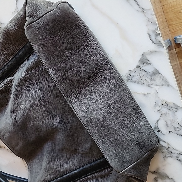 See By Chloe Harriet HOBO Large Gray Leather Tote Bag - Picture 6 of 16